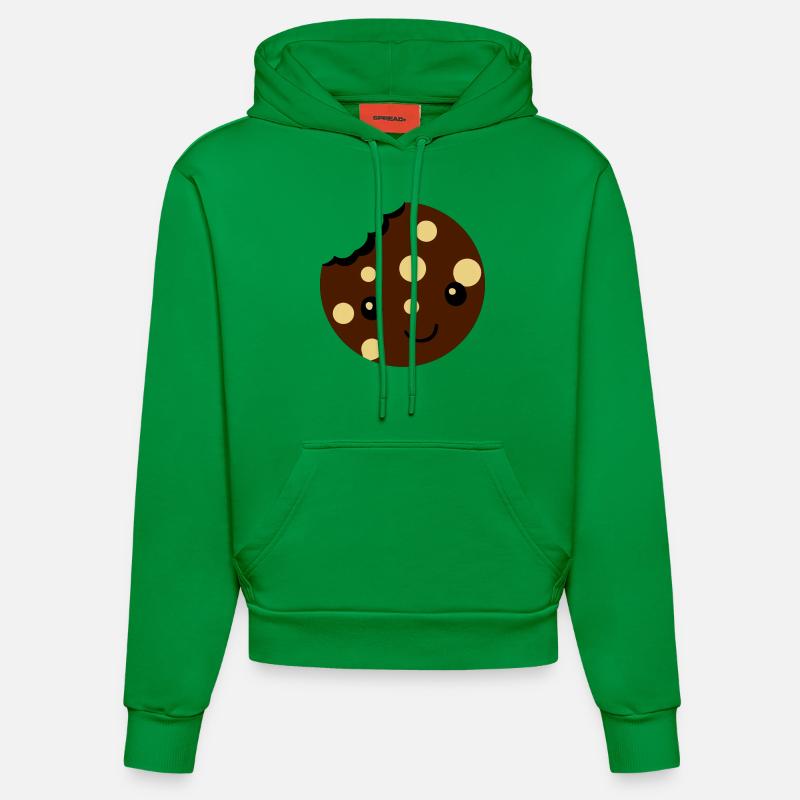 cookie - Sweat à capuche bio ajusté fabriqué en UE - City Green