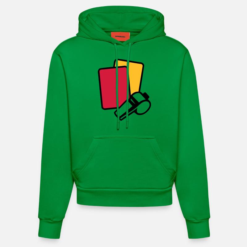 Arbitre - Sweat à capuche bio ajusté fabriqué en UE - City Green