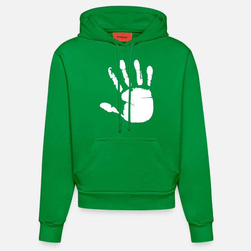 Empreinte - Sweat à capuche bio ajusté fabriqué en UE - City Green