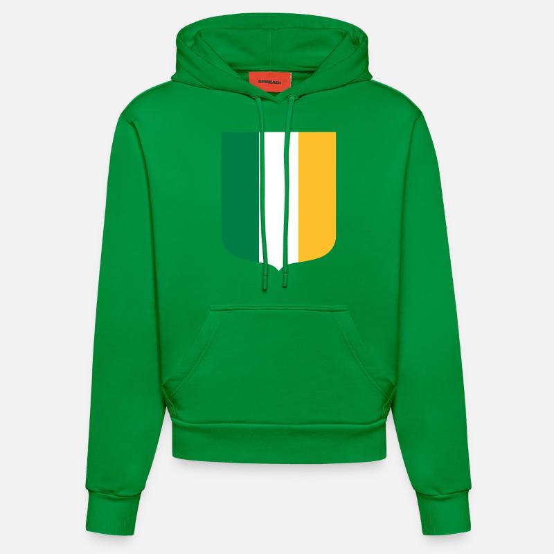 Irlande - Sweat à capuche bio ajusté fabriqué en UE - City Green