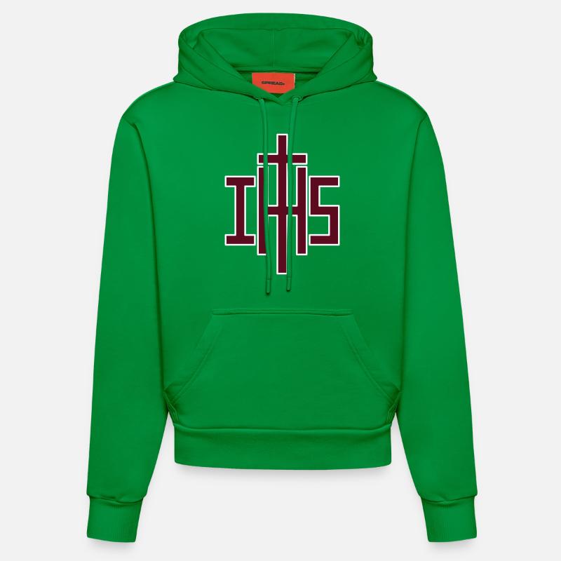 IHS - Sweat à capuche bio ajusté fabriqué en UE - City Green
