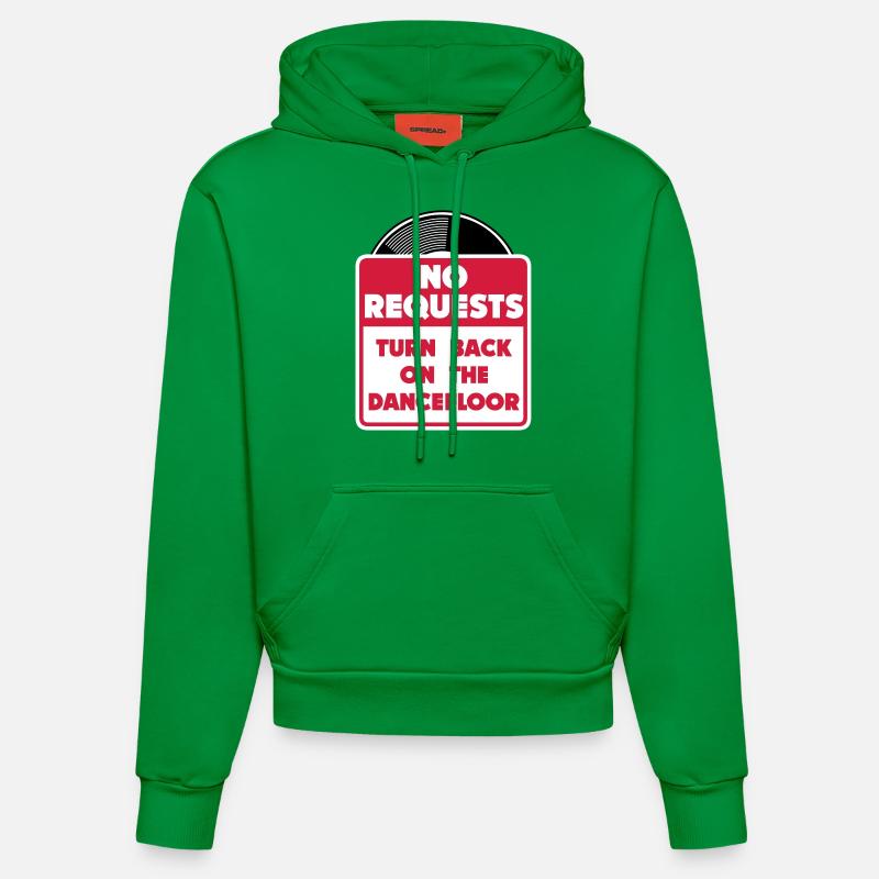 no_requests_03 - Sweat à capuche bio ajusté fabriqué en UE - City Green