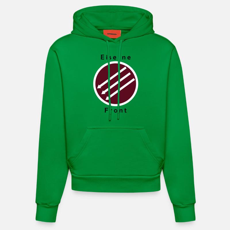 Eiserne Fron - Drei Pfeile - Sweat à capuche bio ajusté fabriqué en UE - City Green