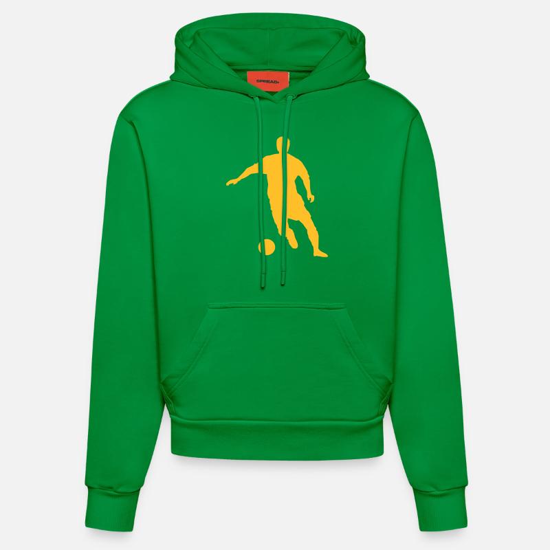 Foot - Sweat à capuche bio ajusté fabriqué en UE - City Green