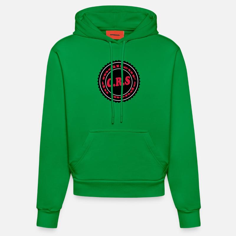 Meilleur CRS - Sweat à capuche bio ajusté fabriqué en UE - City Green