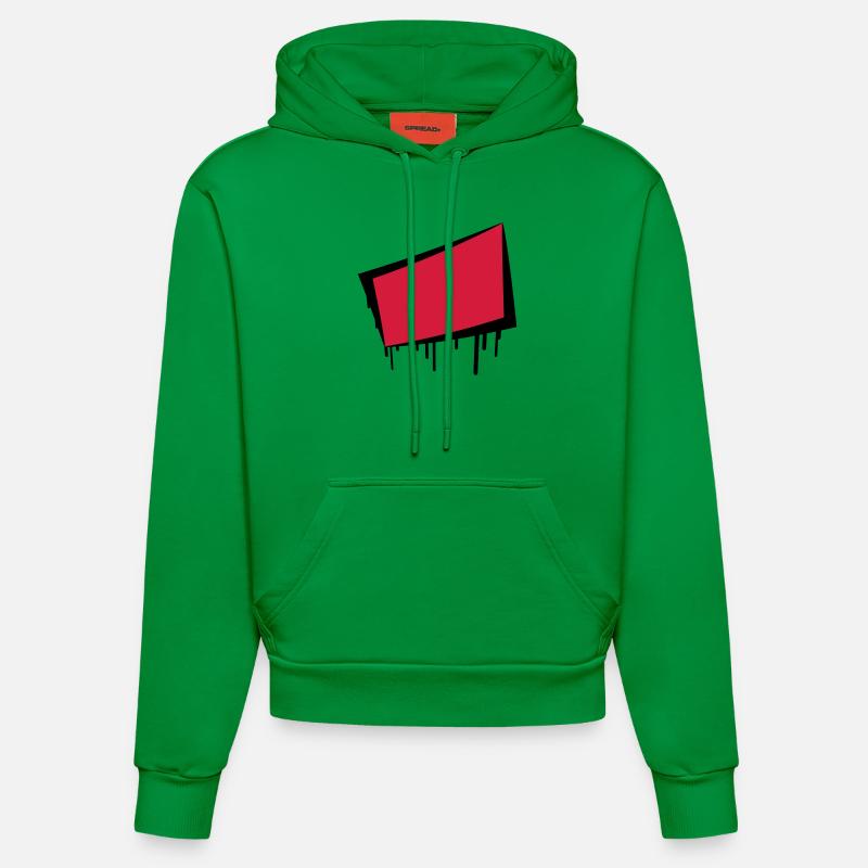 Frame - Sweat à capuche bio ajusté fabriqué en UE - City Green