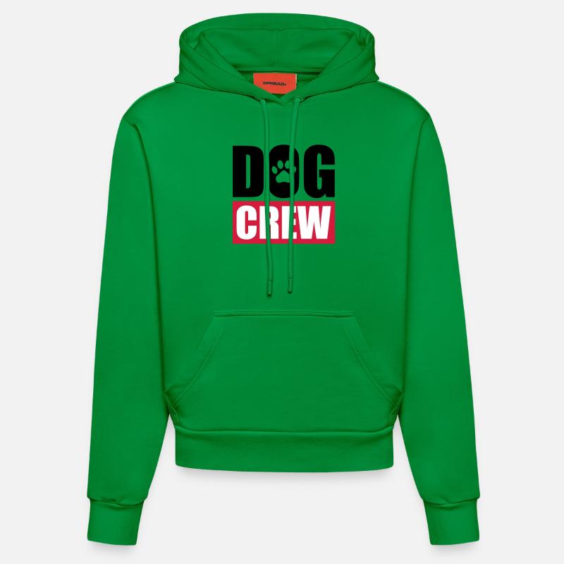 Équipage canin - Sweat à capuche bio ajusté fabriqué en UE - City Green
