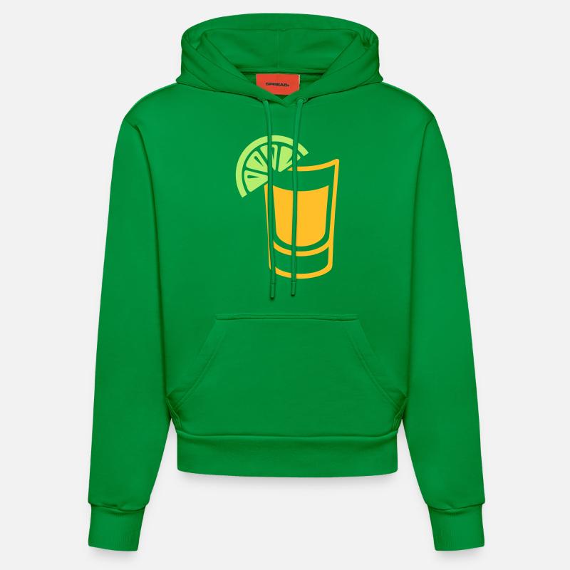 Tequila - Sweat à capuche bio ajusté fabriqué en UE - City Green