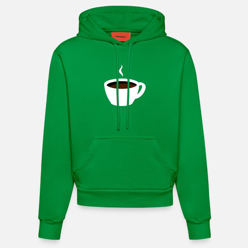 Tasse à café - Sweat à capuche bio ajusté fabriqué en UE - City Green