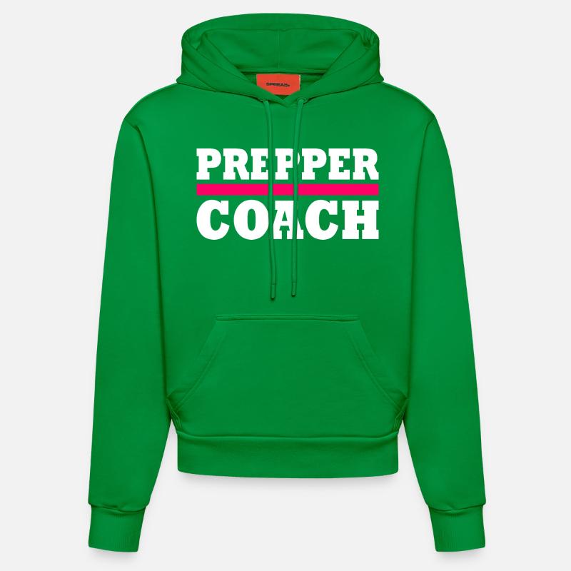 Prepper - Sweat à capuche bio ajusté fabriqué en UE - City Green