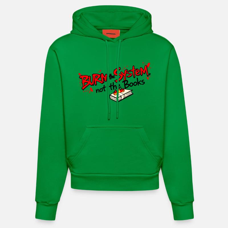 Brûler le système - Sweat à capuche bio ajusté fabriqué en UE - City Green