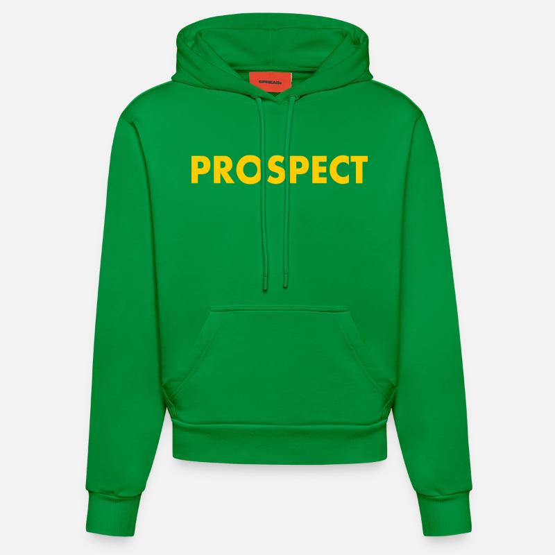 Prospect - Sweat à capuche bio ajusté fabriqué en UE - City Green
