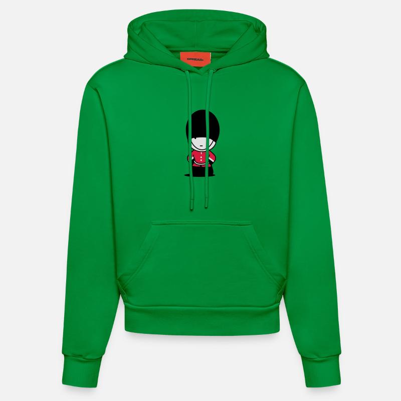 Une garde royale à Londres - Sweat à capuche bio ajusté fabriqué en UE - City Green