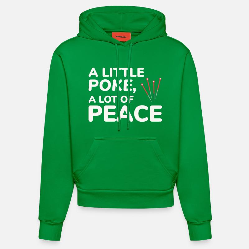 Licensed TCM Practitioner Expert Calming - Organic Fitted Hoodie Made in EU - City Green