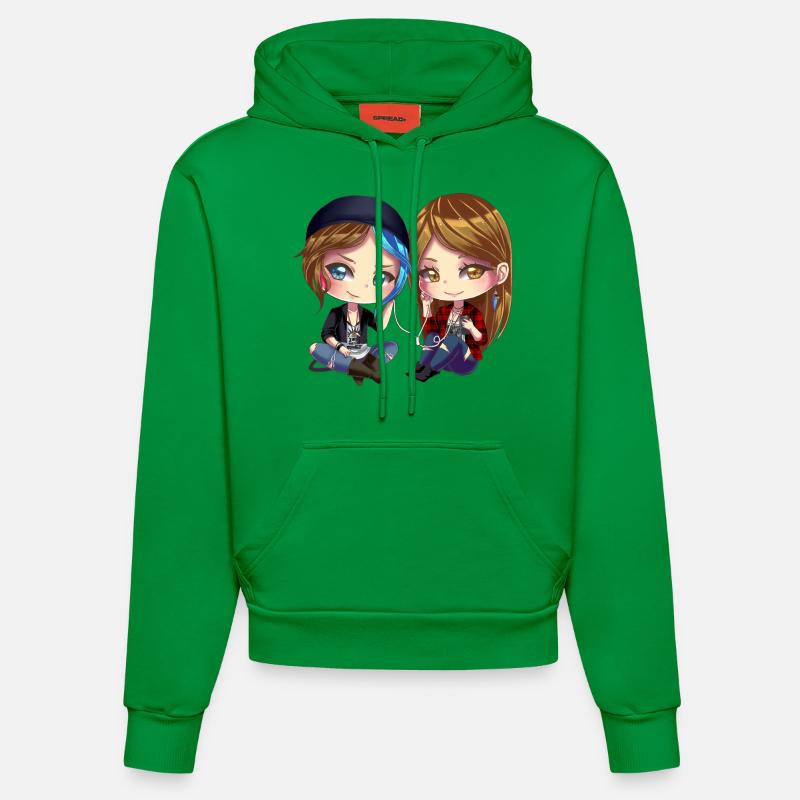 Chloe x Rachel - Sweat à capuche bio ajusté fabriqué en UE - City Green
