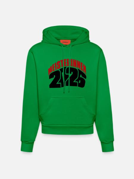 Champion 2026 Champion - Organic Fitted Hoodie Made in EU - City Green