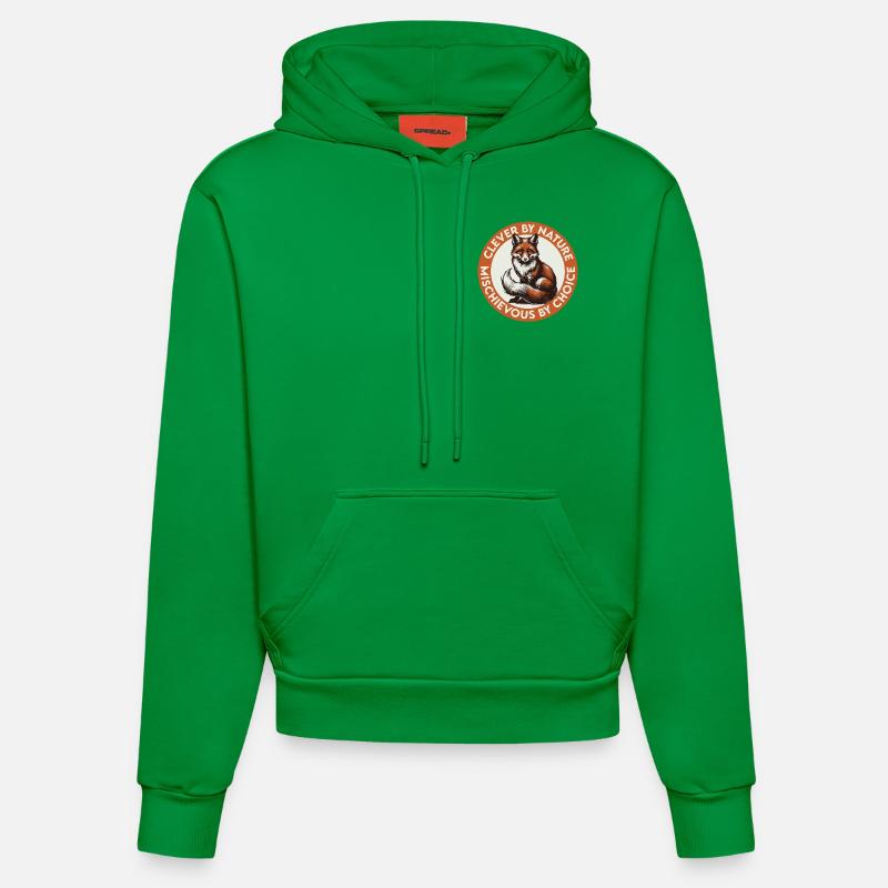 Les a tous déjoués - Sweat à capuche bio ajusté fabriqué en UE - City Green