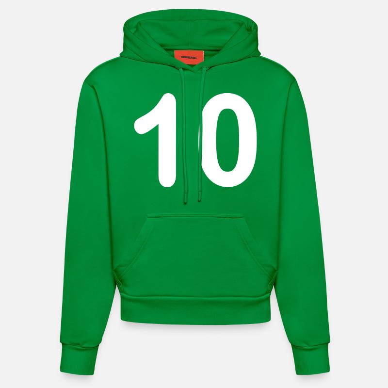 10 - Sweat à capuche bio ajusté fabriqué en UE - City Green