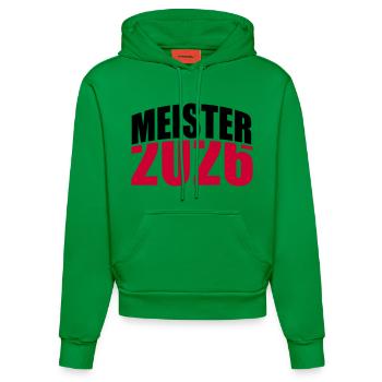 Champion 2026 Championship - Organic Fitted Hoodie Made in EU - City Green - Front