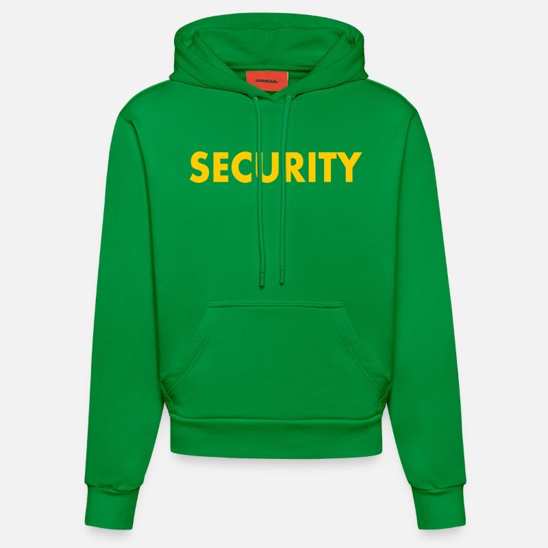 Security - Sweat à capuche bio ajusté fabriqué en UE - City Green