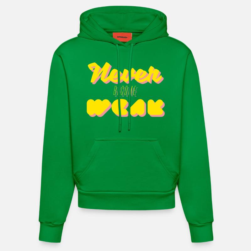 SHINee - un , jamais devenir faible - Sweat à capuche bio ajusté fabriqué en UE - City Green