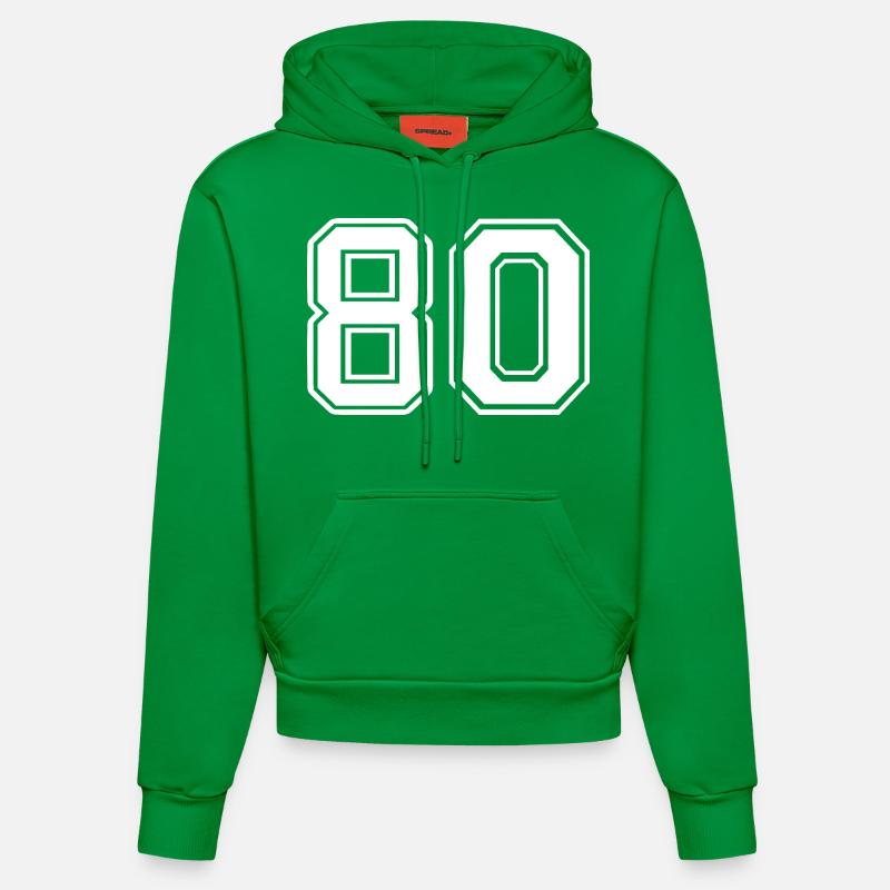 80 - Sweat à capuche bio ajusté fabriqué en UE - City Green