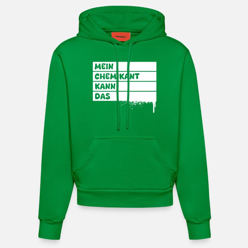Profession : Technicien en chimie - Sweat à capuche bio ajusté fabriqué en UE - City Green