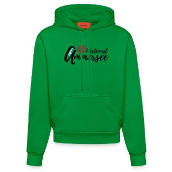Ammersee Westcoast 3c - Organic Fitted Hoodie Made in EU - City Green - Vorne