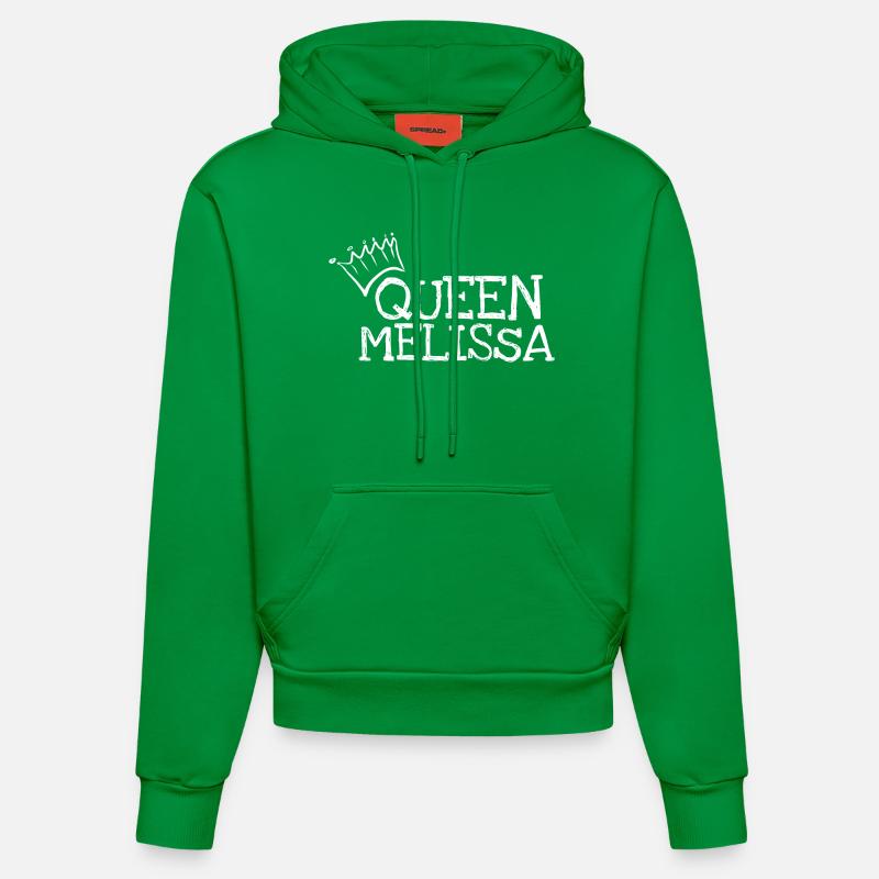 Cadeau pour Melissa - Sweat à capuche bio ajusté fabriqué en UE - City Green