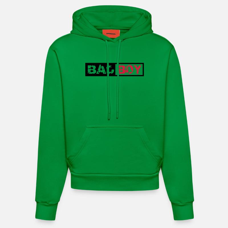 Bad Boy Design - Sweat à capuche bio ajusté fabriqué en UE - City Green