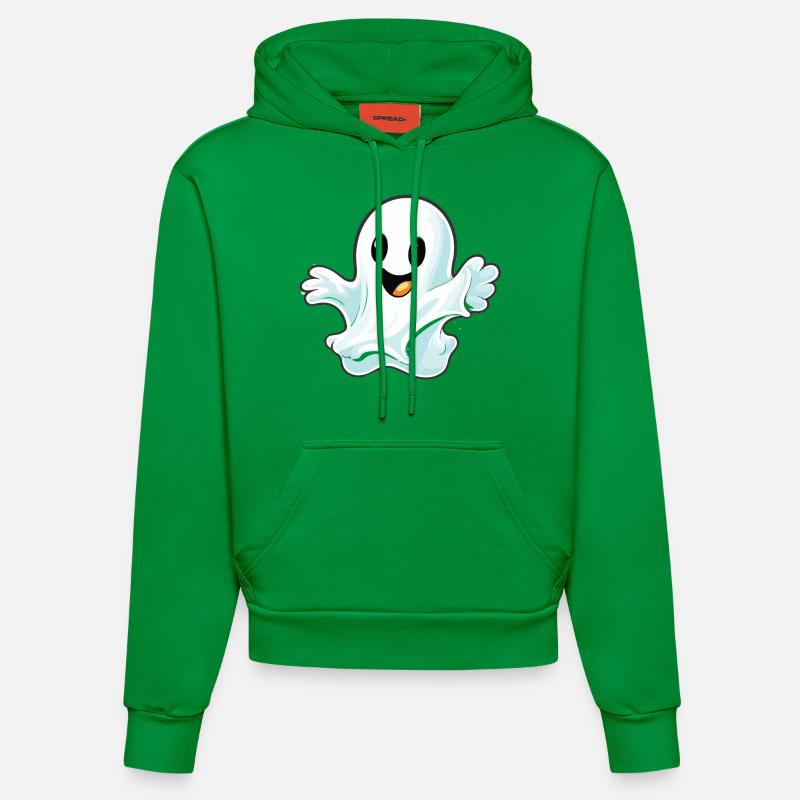 Geist - Sweat à capuche bio ajusté fabriqué en UE - City Green