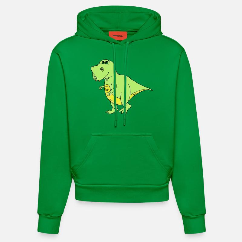 Trex - Sweat à capuche bio ajusté fabriqué en UE - City Green