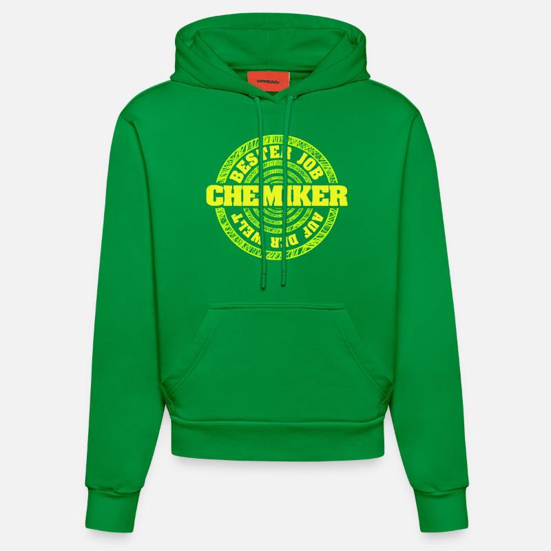 Cadeau pour chimiste - Sweat à capuche bio ajusté fabriqué en UE - City Green