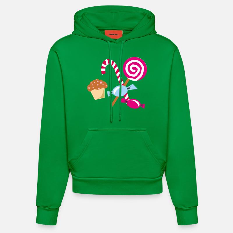 Candy - Sweat à capuche bio ajusté fabriqué en UE - City Green