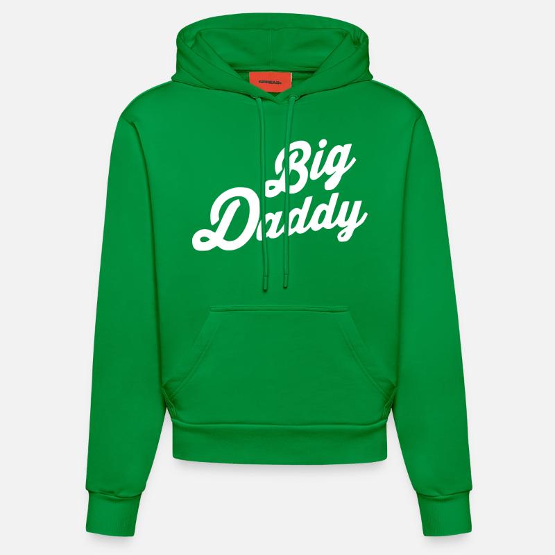 Big daddy - Sweat à capuche bio ajusté fabriqué en UE - City Green