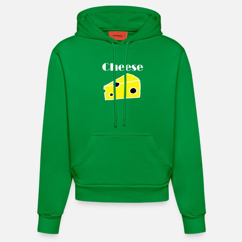 Fromage au fromage - Sweat à capuche bio ajusté fabriqué en UE - City Green
