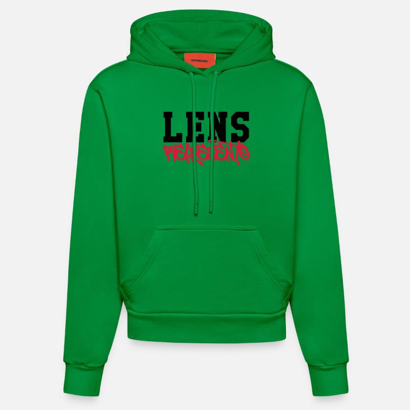 Lens Représente ! - Sweat à capuche bio ajusté fabriqué en UE - City Green