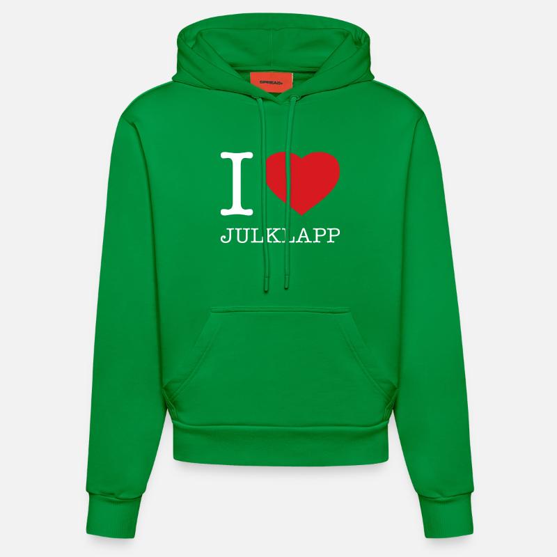 J’adore Julklapp - Sweat à capuche bio ajusté fabriqué en UE - City Green