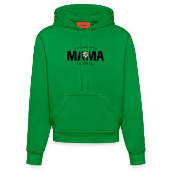 Bayerisches Original - Mama - Organic Fitted Hoodie Made in EU - City Green - Vorne
