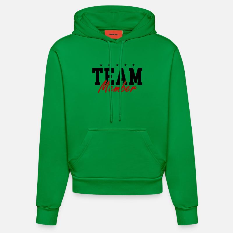 Équipier - Sweat à capuche bio ajusté fabriqué en UE - City Green