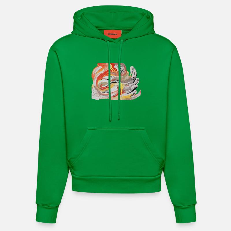 PHOENIX - Sweat à capuche bio ajusté fabriqué en UE - City Green