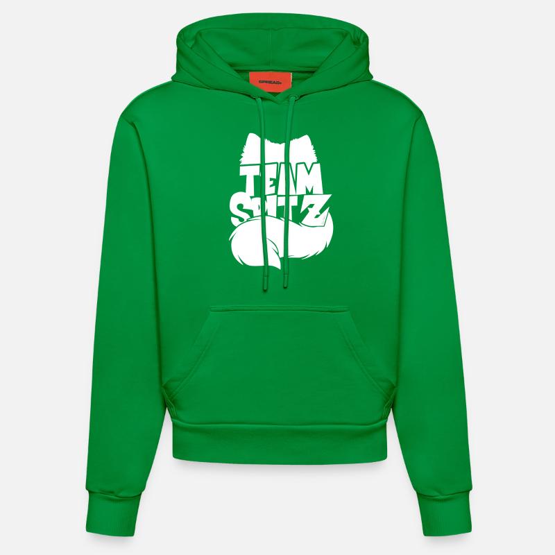 silhouette team Spitz - Sweat à capuche bio ajusté fabriqué en UE - City Green
