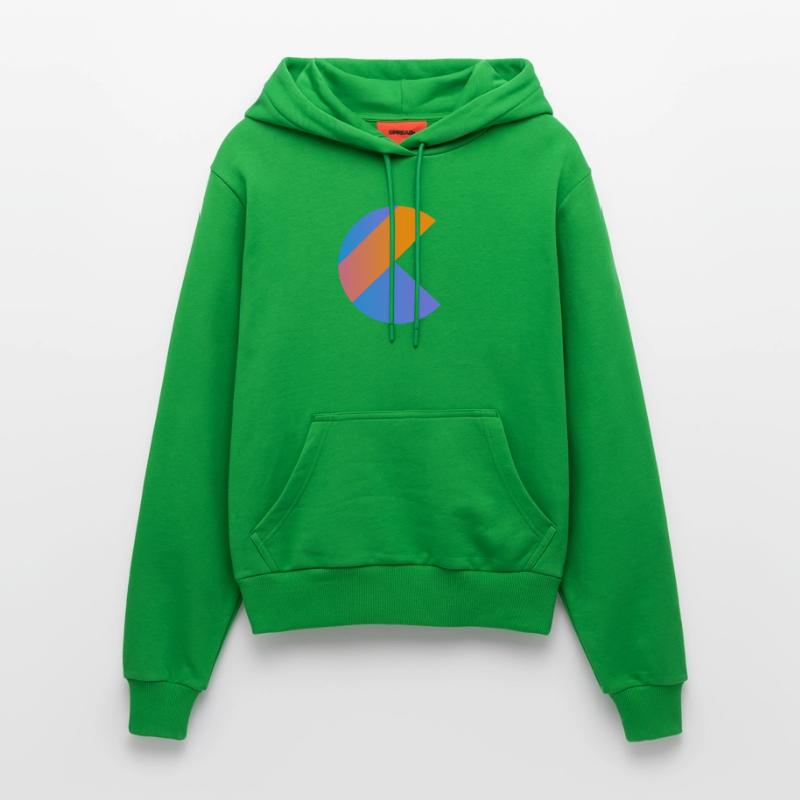 programmer software nerd pc computer hacker neu lo Organic Fitted Hoodie Made in EU