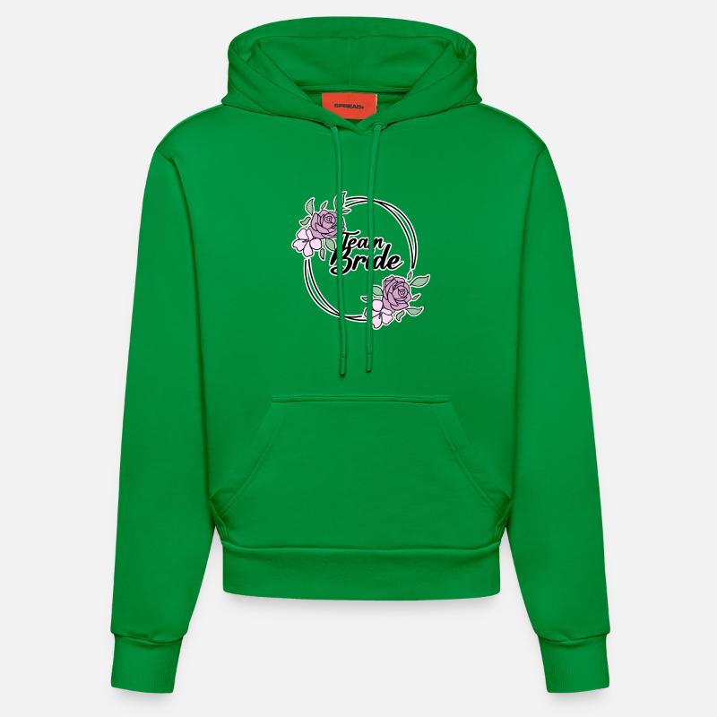 Équipe Bride - Sweat à capuche bio ajusté fabriqué en UE - City Green