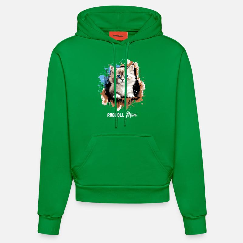 Poupée de chiffon - Sweat à capuche bio ajusté fabriqué en UE - City Green