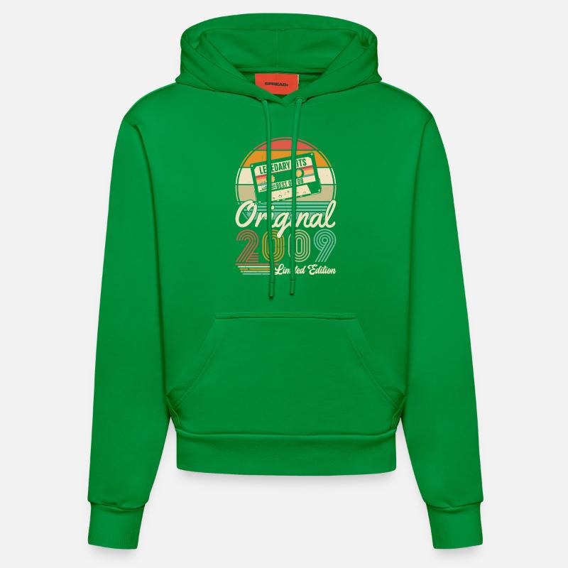 FABRIQUÉ EN 2009 - Sweat à capuche bio ajusté fabriqué en UE - City Green
