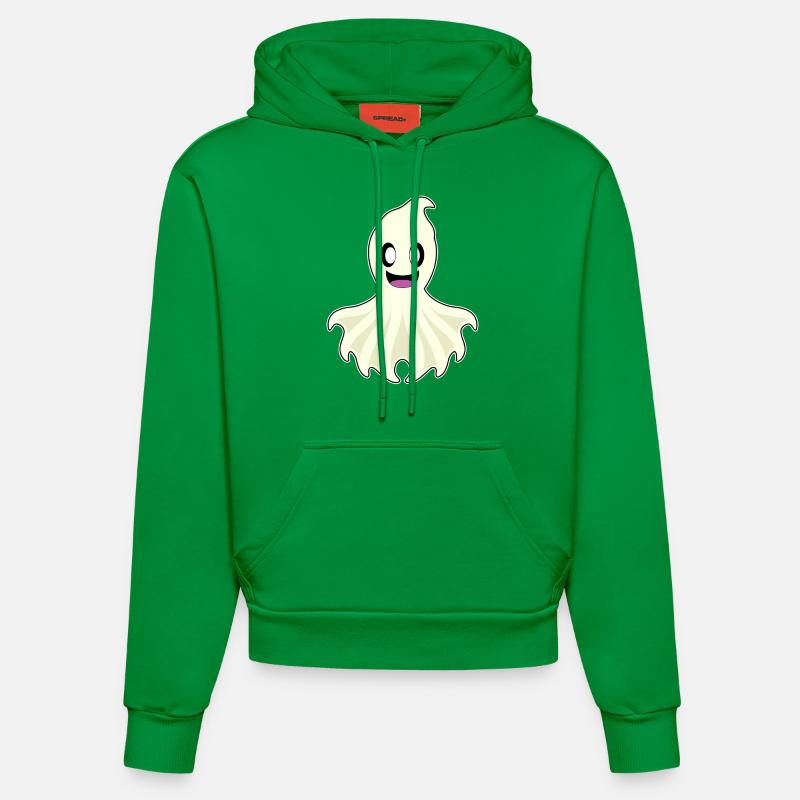 Fantôme de poulpe - Sweat à capuche bio ajusté fabriqué en UE - City Green