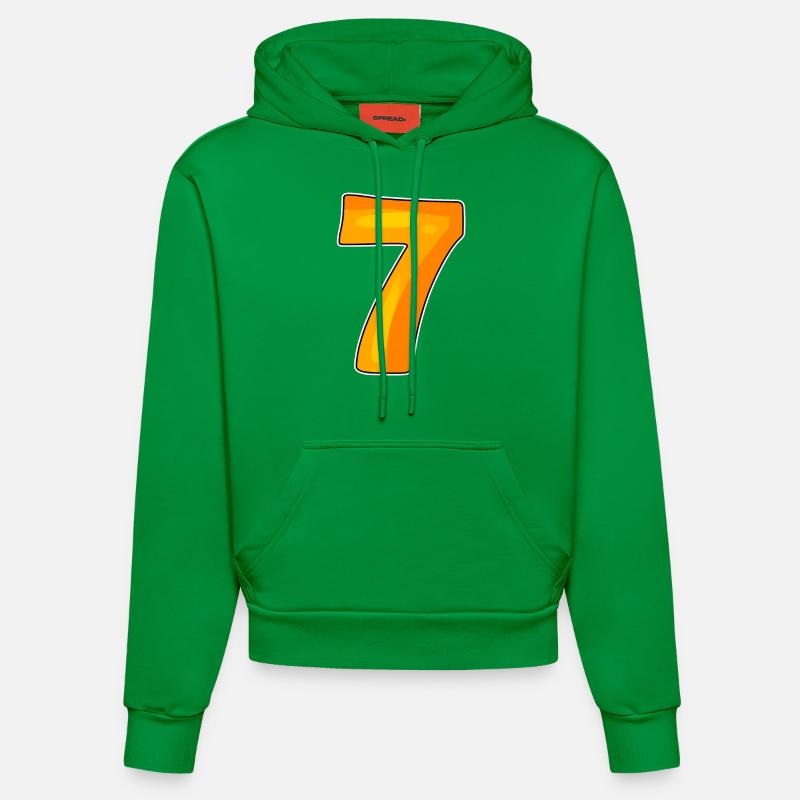 7 - Sweat à capuche bio ajusté fabriqué en UE - City Green