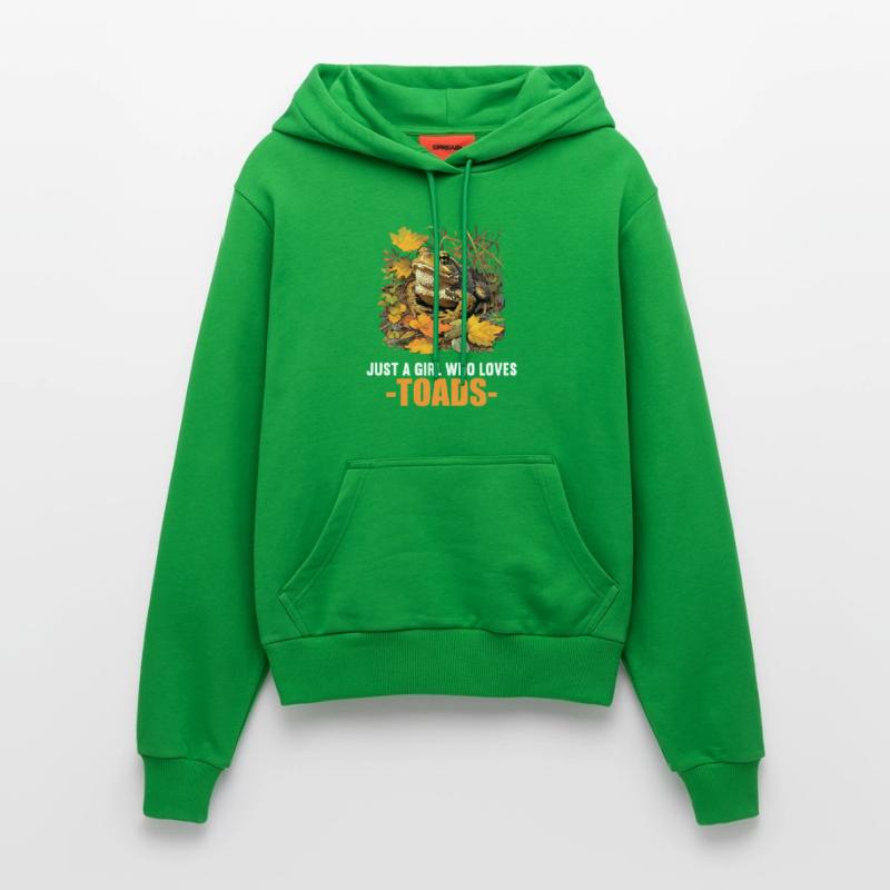 Toad Toads Toad Organic Fitted Hoodie Made in EU