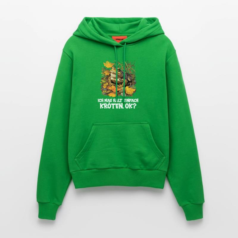 Toad Toads Toad Organic Fitted Hoodie Made in EU